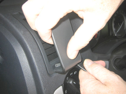 Brodit ProClip 803807 voor Skoda Octavia II 2005-2013 - detail van dashboardmontage