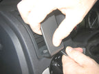 Brodit ProClip 803807 voor Skoda Octavia II 2005-2013 - detail van dashboardmontage