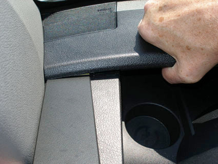 Brodit ProClip 803875 voor Dodge Sprinter 2007-2018, Mercedes Benz Sprinter 2007-2018 en Volkswagen Crafter 2007-2016 - ProClip geplaatst in het voertuig