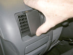 Brodit ProClip 803974 voor Citroen Jumpy 2nd Gen 2007-2016, Fiat Scudo 2007-2016 e.a. - detail van dashboardmontage