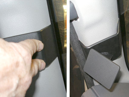 Brodit ProClip 803987 voor Volvo FL 2007-2026 en Volvo FE 2007-2026 - detail van dashboardmontage