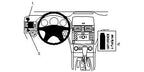 Brodit ProClip 803996 voor Mercedes Benz C-Class (180-320) 2007-2010 en Mercedes Benz C-Class (180-320) 2008-2010 - productfoto zwarte ABS montagebasis