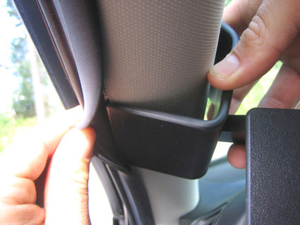 Brodit ProClip 804060 voor Saab 9-3 2003-2011 - montagepositie op dashboard