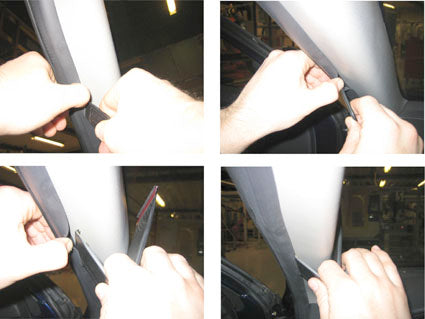 Brodit ProClip 804140 voor Chevrolet Epica 2007-2010 - montagepositie op dashboard