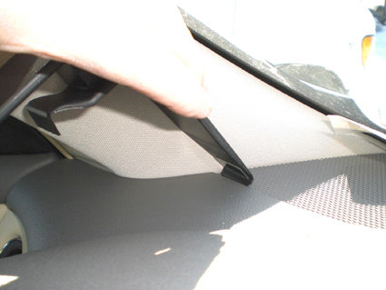 Brodit ProClip 804154 voor Infiniti EX35 2008-2013 - montagepositie op dashboard