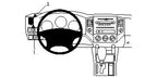 Brodit ProClip 804162 voor Toyota Tacoma 2005-2015 - productfoto zwarte ABS montagebasis