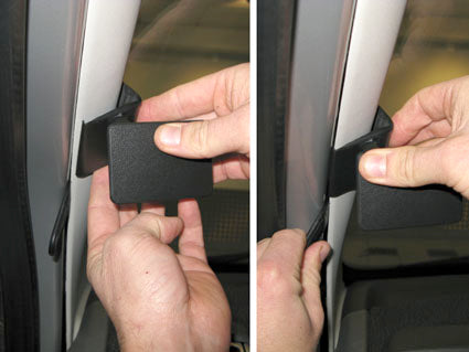 Brodit ProClip 804168 voor Smart ForTwo 2008-2014 - detail van dashboardmontage