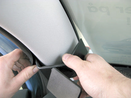 Brodit ProClip 804173 voor Citroen C3 2006-2009 - ProClip geplaatst in het voertuig
