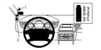 Brodit ProClip 804182 voor Citroen C5 III 2008-2017 - productfoto zwarte ABS montagebasis