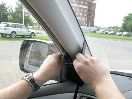 Brodit ProClip 804186 voor Subaru Forester 2008-2012 - ProClip geplaatst in het voertuig