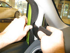 Brodit ProClip 804253 voor Ford Fiesta 2009-2017 en Ford Fiesta 2011-2017 - montagepositie op dashboard