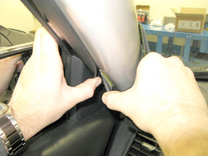 Brodit ProClip 804255 voor Kia Soul 2009-2013 - ProClip geplaatst in het voertuig