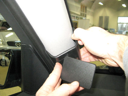 Brodit ProClip 804268 voor Mercedes Benz GLK-Class 2008-2015 - ProClip geplaatst in het voertuig
