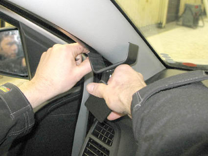 Brodit ProClip 804288 voor Hyundai i20 2009-2014 - ProClip geplaatst in het voertuig