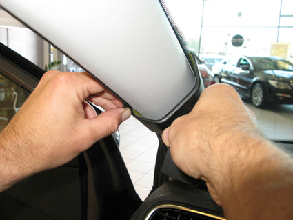 Brodit ProClip 804384 voor Volkswagen Polo 2010-2014 - ProClip geplaatst in het voertuig