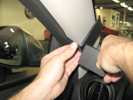 Brodit ProClip 804386 voor Alfa Romeo MiTo 2009-2018 - ProClip geplaatst in het voertuig