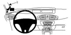 Brodit ProClip 804392 voor Renault Scénic 2010-2016 - productfoto zwarte ABS montagebasis