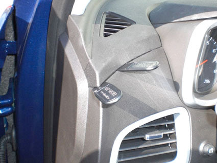 Brodit ProClip 804408 voor Chevrolet Equinox 2010-2016 - montagepositie op dashboard