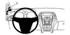 Brodit ProClip 804438 voor Buick Verano 2012-2017 en Opel Astra 2010-2015 - productfoto zwarte ABS montagebasis