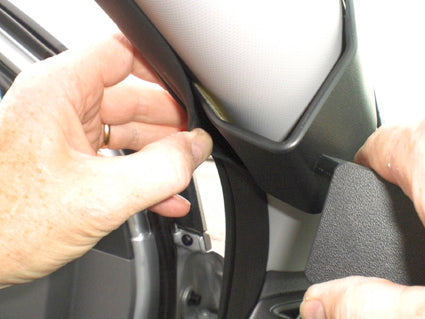 Brodit ProClip 804504 voor Hyundai Sonata 2011-2014 - ProClip geplaatst in het voertuig