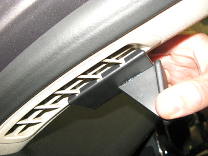 Brodit ProClip 804605 voor Skoda Superb 2009-2015 - montagepositie op dashboard