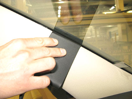 Brodit ProClip 804605 voor Skoda Superb 2009-2015 - detail van dashboardmontage