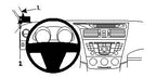 Brodit ProClip 804624 voor Mazda 5 2011-2015 en Mazda 5 2012-2015 - productfoto zwarte ABS montagebasis