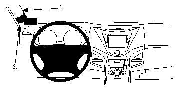 Brodit ProClip 804659 voor Hyundai i35 2011-2016 en Hyundai Elantra 2011-2016 - montagefoto 6