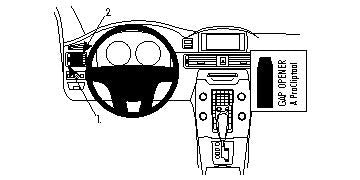 Brodit ProClip 804674 voor Volvo XC70 2012-2016, Volvo V70 II 2012-2016 en Volvo S80 2012-2016 - montagefoto 6