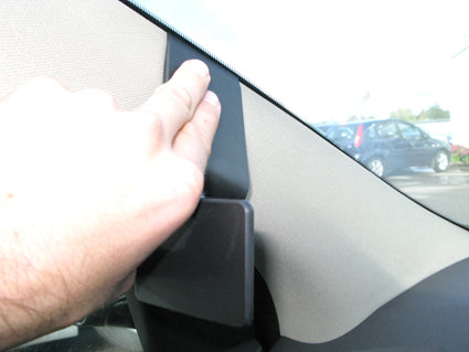 Brodit ProClip 804687 voor Hyundai i40 2012-2018 - detail van dashboardmontage