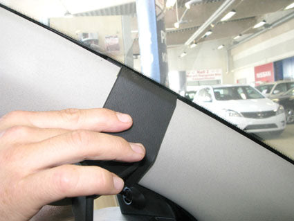 Brodit ProClip 804692 voor Kia Picanto 2011-2017 - detail van dashboardmontage