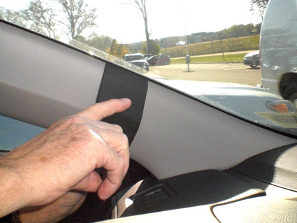 Brodit ProClip 804716 voor Toyota Camry 2012-2014 - ProClip geplaatst in het voertuig