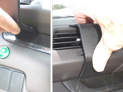 Brodit ProClip 804770 voor Honda CR-V 2012-2016 - montagepositie op dashboard