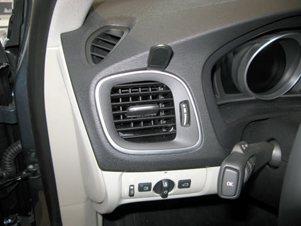 Brodit ProClip 804801 voor Volvo V40 2013-2020 - montagepositie op dashboard
