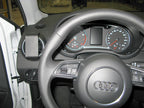 Brodit ProClip 804816 voor Audi A1 2011-2018 - productfoto zwarte ABS montagebasis