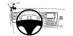 Brodit ProClip 804818 voor Mitsubishi Outlander 2013-2021 - productfoto zwarte ABS montagebasis