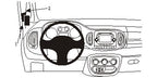 Brodit ProClip 804882 voor Fiat 500 L 2013-2022 - productfoto zwarte ABS montagebasis