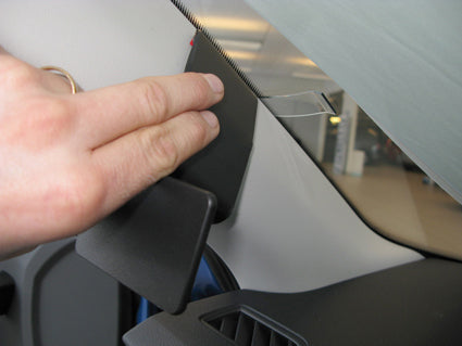 Brodit ProClip 804887 voor Skoda Octavia III 2013-2021 - detail van dashboardmontage