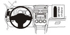 Brodit ProClip 804905 voor Subaru Levorg 2016-2021 en Subaru Forester 2013-2017 - productfoto zwarte ABS montagebasis