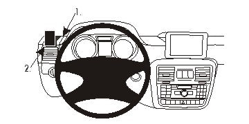Brodit ProClip 804934 voor Mercedes Benz G-Class 2013-2018 - montagefoto 6