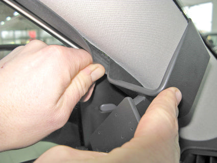 Brodit ProClip 804994 voor Nissan Qashqai 2014-2021 - montagepositie op dashboard