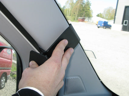 Brodit ProClip 804999 voor Citroen Jumper 2007-2024, Fiat Ducato 2007-2021 e.a. - ProClip geplaatst in het voertuig