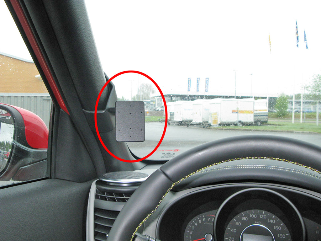 Brodit ProClip 805002 voor Kia Soul 2014-2019 - productfoto zwarte ABS montagebasis