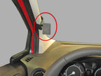 Brodit ProClip 805039 voor Ford Transit Courier 2014-2023 - productfoto zwarte ABS montagebasis