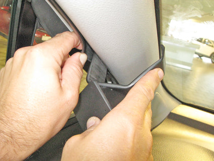 Brodit ProClip 805041 voor Toyota Yaris 2015-2020 - montagepositie op dashboard