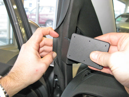 Brodit ProClip 805080 voor Opel Corsa 2015-2019 - montagepositie op dashboard