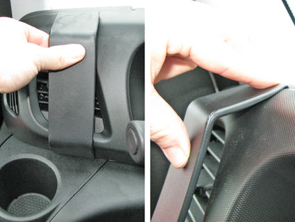 Brodit ProClip 805090 voor Iveco Daily 2015-2026 - detail van dashboardmontage