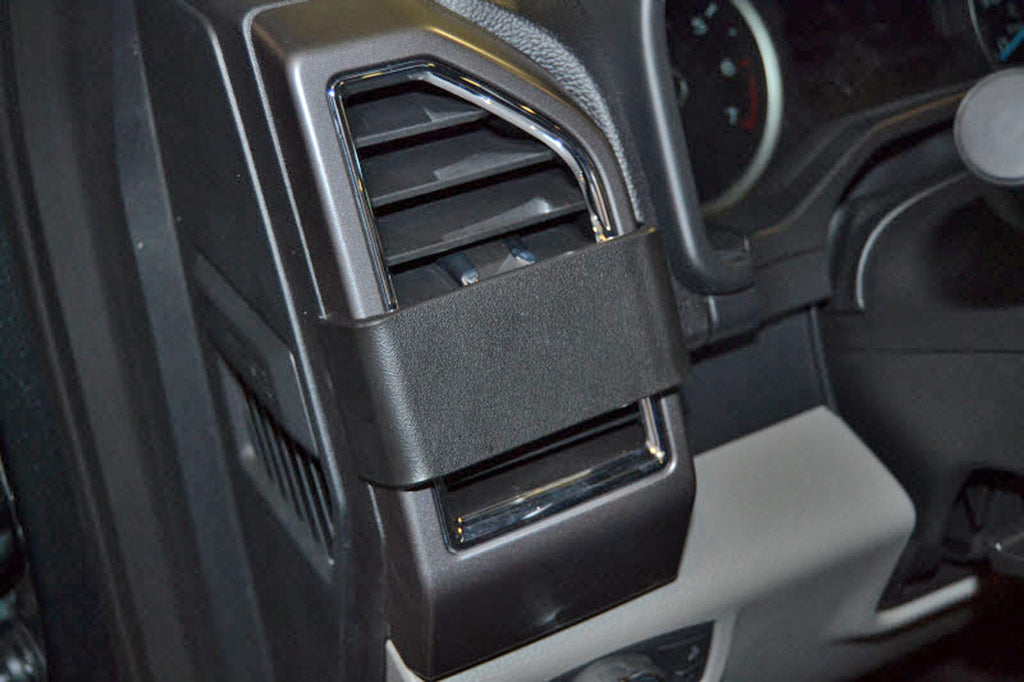 Brodit ProClip 805095 voor Ford Super Duty 2017-2021, Ford Raptor 2017-2020 e.a. - productfoto zwarte ABS montagebasis