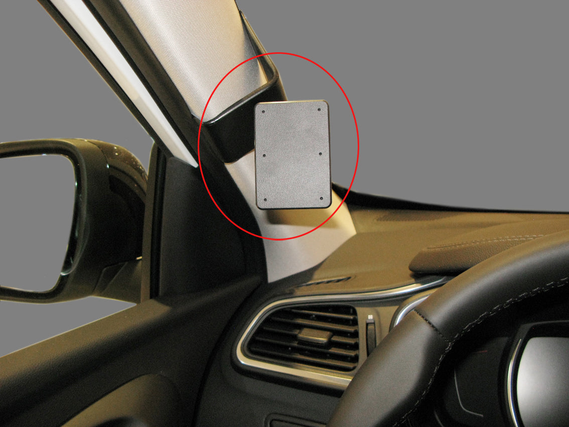 Brodit ProClip 805142 voor Renault Kadjar 2016-2022 - productfoto zwarte ABS montagebasis