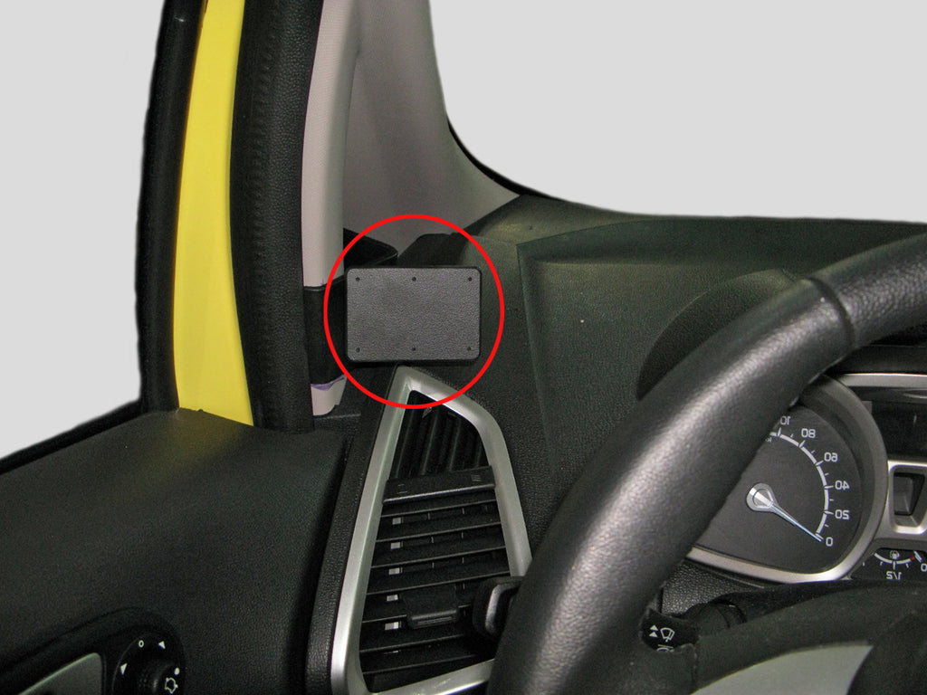 Brodit ProClip 805186 voor Ford Ecosport 2016-2017 - productfoto zwarte ABS montagebasis